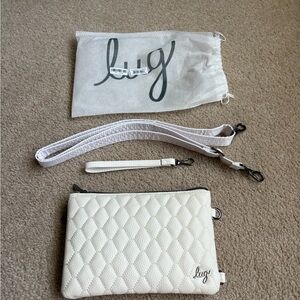 Lug Peekaboo 2 Classic VL Convertible Crossbody Bag-White-NWOT